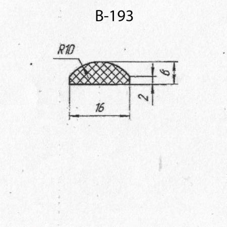 Силиконовый профиль B-193
