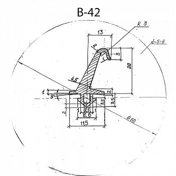 Силиконовый профиль B-42