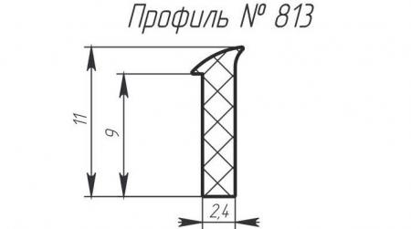 Силиконовый профиль H-813