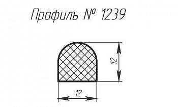 Силиконовый профиль H-1239
