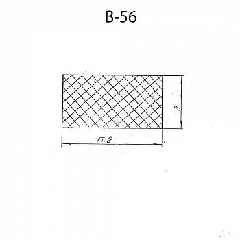 Силиконовый профиль B-56