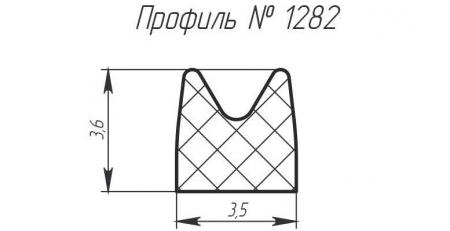 Силиконовый профиль H-1282