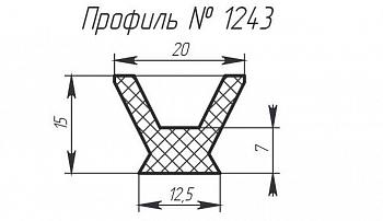 Силиконовый профиль H-1243
