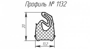 Силиконовый профиль H-1132