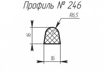 Силиконовый профиль H-246